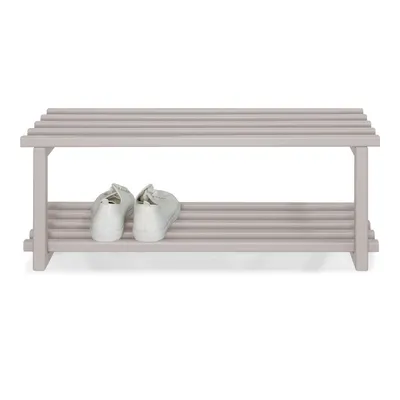 Pantofar taupe suspendat din metal 71x26x34 cm Marco – Spinder Design