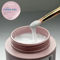 Gel UV Mack's Fiber Champagne White 50g