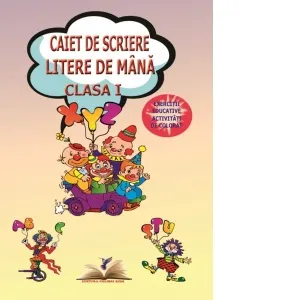 Caiet de scriere litere de mana