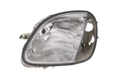 Far Stanga (H7, electric, fara motoras, culoare insert: argintiu, culoare semnalizator: transparent) potrivit MERCEDES SLK (R170) -04.04