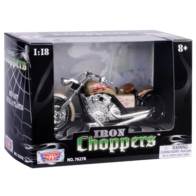 Motocicleta Motormax, Iron Choppers, 1:18