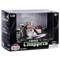 Motocicleta Motormax, Iron Choppers, 1:18