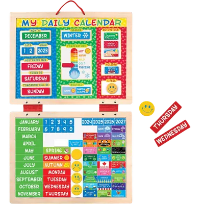 Calendar magnetic Activitatile zilnice - Melissa & Doug 9253