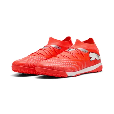 Ghete fotbal potrivire flexibilă Future 9 Match TT, roșu PUMA