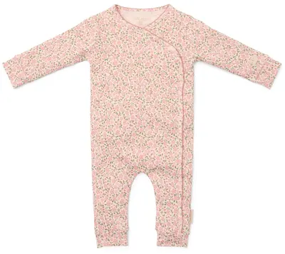 Pijama întreagă pentru bebeluși Little Dutch Fairy Floral - 74-80 cm, 6-12 luni, Pink