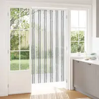 vidaXL Perdea pentru insecte din chenille Gri și alb 100 x 200 cm