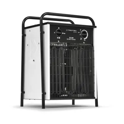 Aeroterma electrica TDS 100, Putere incalzire pana la 22000 W, Debit de aer 1632 m3/h, Termostat