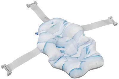 Covoraș de baie moale KikkaBoo - Nubo, Sea Shell, Blue