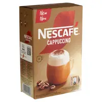 Nescafe Capuccino, 8 plicuri, 108g Engros