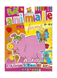 Animale de la fermă. Carte de colorat - Paperback brosat - ***