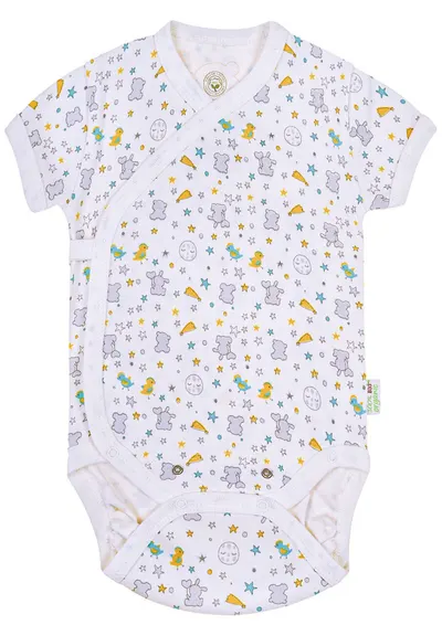 Body pentru bebeluşi Bio Baby - Bumbac organic, 50 cm, 0-1 luni