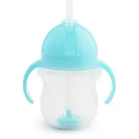 Munchkin Click Lock™ Tip & Sip ceasca cu pai cu greutăți Blue 6 m+ 1 buc