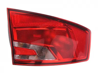 Stop lampa spate stanga exterior pentru becuri, culoare semnalizator alb, culoare sticla rosu SEAT TOLEDO 4 IV KG3 dupa 2012