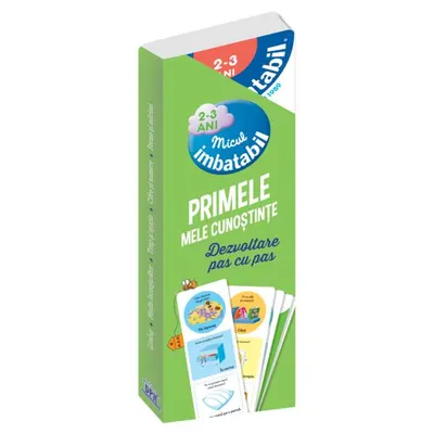 Micul imbatabil. Primele mele cunoștințe - Dezvoltare pas cu pas - Hardcover - ***