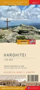 Munții Harghitei. Hartă de drumeție - Paperback - ***