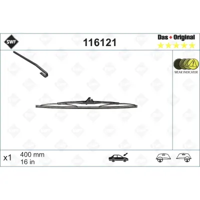 Lamela stergator SWF 116121