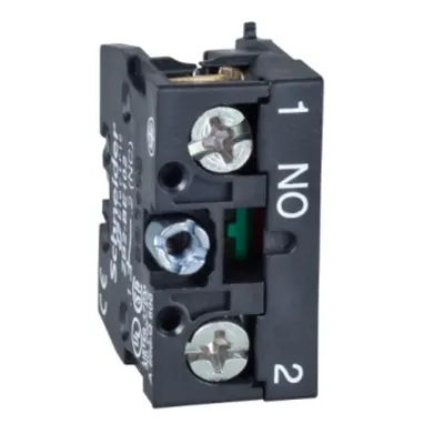 Cutie De Borne Zb2 - Revenire Cu Arc - 1 No - Decuplare Lenta - Montare Frontala