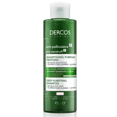Sampon anti-matreata purificator Dercos K, Vichy | 250 ml
