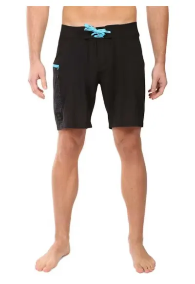 Pantaloni de baie Ariany - negru - talie rapida - Negru