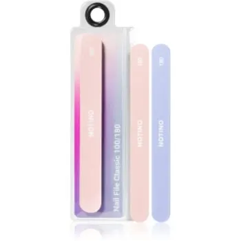 Notino Nail Tools Nail File Classic pilă de unghii clasică cu două straturi aspre