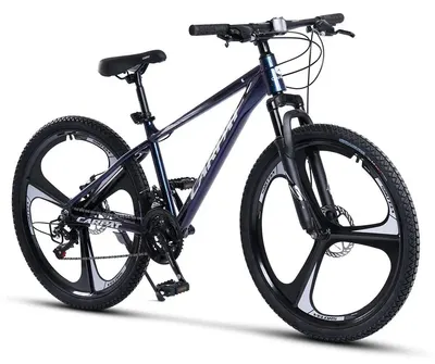 Bicicletă MTB semi-rigidă Evolution 21v Albastru/Cameleon