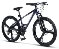 Bicicletă MTB semi-rigidă Evolution 21v Albastru/Cameleon