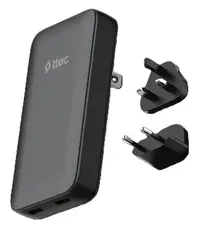 Încărcător ttec – SmartCharger Trio, 65W, GaN, negru