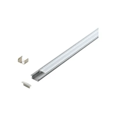 LED-Stripe Profile RE, satin cover silver, 1000mm
