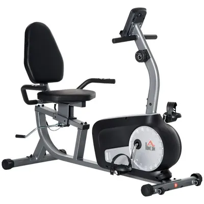 Bicicleta de exercitii cu 8 nivele de rezistenta, monitor LCD