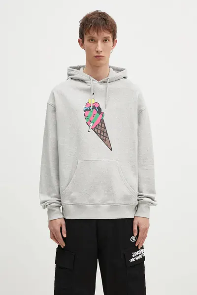 ICECREAM hanorac de bumbac Cone Man Popover Hood