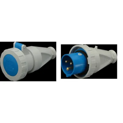 Pachet Complet: Priza Industriala pe Cablu IP67 16A 400V 5 Poli + Fisa Industriala pe Cablu IP67 16A 400V 5 Poli - Solutia Robusta pentru Conexiuni Trifazate
