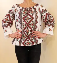Bluza stilizata cu motive traditionale Daniela 6