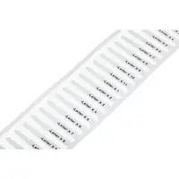 Marker card; for Smart Printer; for use in nozzles; Length: 23 mm; white