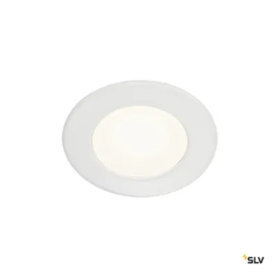 Downlight, DL 126 LED, round, white, 3W LED, warm white, 12V