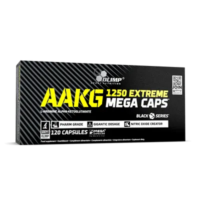 AAKG 1250 Extreme, 120 capsule, Olimp Sport Nutrition