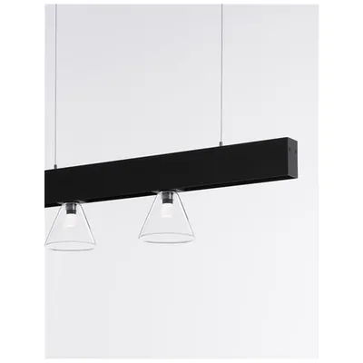 Sistem iluminat pe sina BUXTON MAGNETIC Nisipiu Negru Aluminiu and Sticla LED 5 Wat DC24V 220Lm 3000K IP20