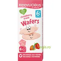 Napolitane din Orez Jasmine cu Capsuni pentru Copii +6 Luni fara Gluten 4x4g