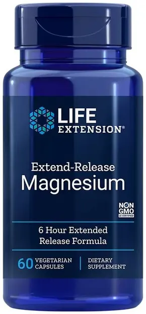 Extend-Release Magnesium, 250 mg, 60 capsule vege, Life Extension