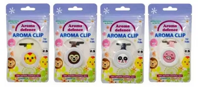 Clemă repelentă pentru copii, 1 bucată, Aroma Defence, asortiment