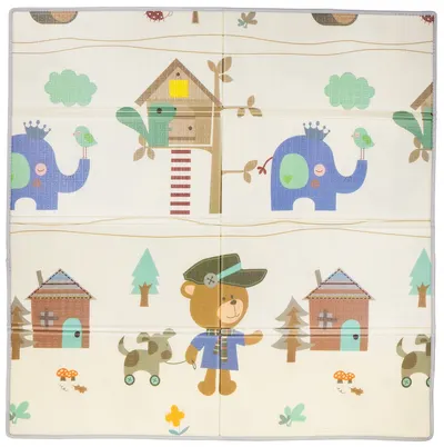 Covoraș de joacă pentru copii Chipolino - Bear, 113 x 174 cm
