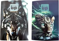 Caiet Back Me Up - Thunder Cat/Blue Eye Wolf, B5, 40 coli , sortiment
