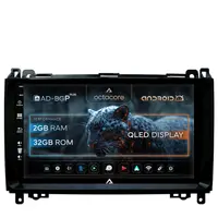 Navigatie Mercedes Benz Sprinter, Viano, Vito, A B Class, Crafter, Android, P-Octacore 2GB RAM + 32GB ROM, 9 Inch - AD-BGP9002+AD-BGRKIT407