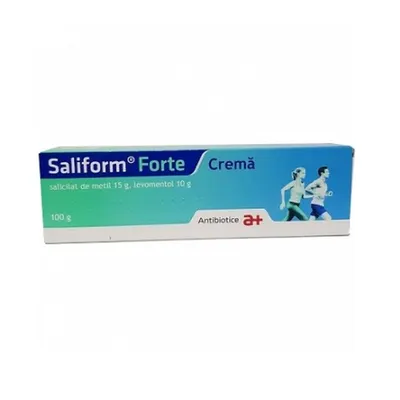 Saliform Forte crema, 150 mg/100mg/g, Antibiotice SA | 100 g