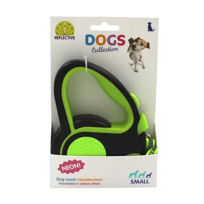 Lesă verde neon 2,5m pentru câini
