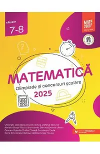 Matematica - Clasele 7-8 - Olimpiade si concursuri scolare