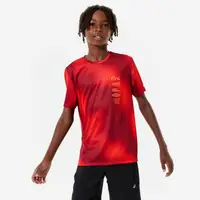 Tricou respirant Educație fizică Roşu Copii