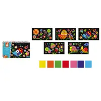 Set de 5 planșe și 7 coli cu stickere rotunde