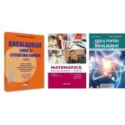 Pachet Bacalaureat 2026. Limba si literatura romana, Matematica M1 Teste si Fizica