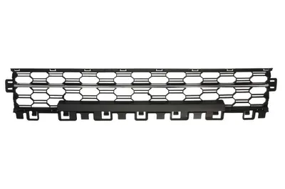 Grila ventilatie bara fata stanga potrivit SKODA OCTAVIA IV dupa 2019 - (mijloc, cu dungă acoperită cu crom, plastic, negru/crom)
