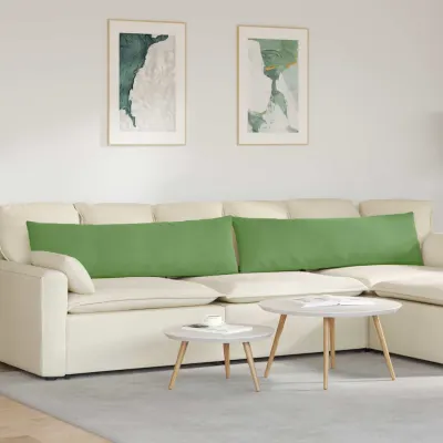 vidaXL Perne pentru canapea 2 pcs Lysegrønn 145 x 40 cm